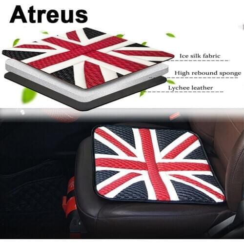 Atreus 1Pcs Breathable Car Seat European Style Cushion Covers For BMW e46 e39 e36 Audi a4 b6 a3 a6 c5 Renault duster Lada granta