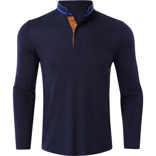 Мужские поло с длинным рукавом B & M China At AliExpress