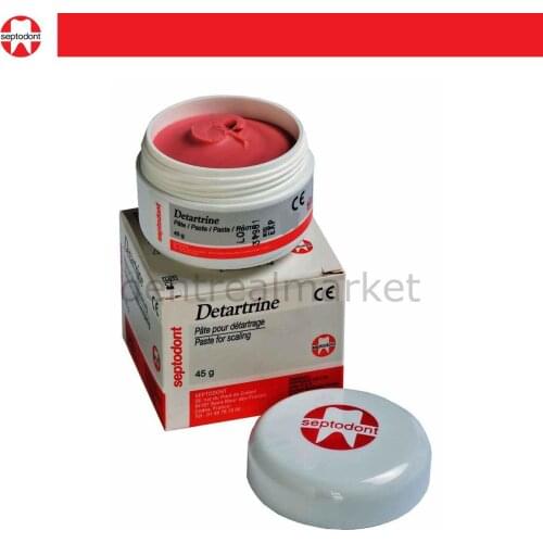 Septodont Detartrine Paste for Scaling - Professional Tooth Cleaning Paste - Teeth Bleaching