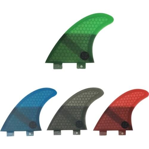 FCS G3 Quilhas Fins FCS Fins Surfboard Fin Honeycomb Fibreglass Fins 4 color