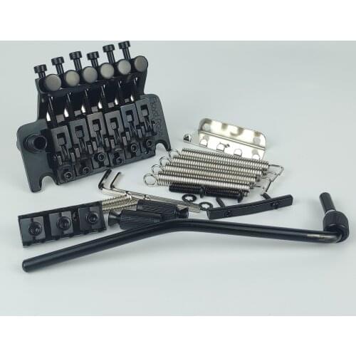 Floyd Rose Special Electric Guitar Locking Tremolo System Bridge FRTS2000 Silver With Nut Chrome