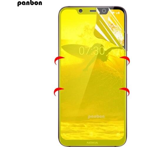 5D 3D Full Coverage Hydrogel Film For Nokia 8 Sirocco Soft TPU Screen Protector For Nokia 8.1 nano Protective film
