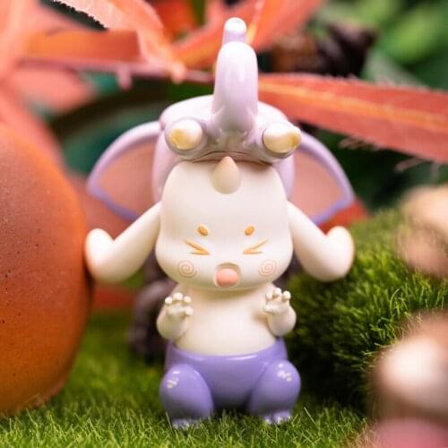 Blind Box Toys Cute Anime Figure Rabbit Toys Action Doll Model UNI Super Fierce Girl Kids Gift Tide Handmade Home Decore