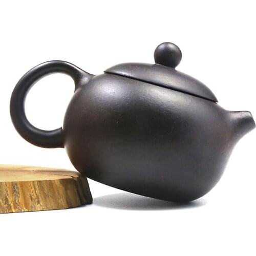 Huanglong Mountain Raw Ore Dahongpao Mud Teapot Filter Wang Guowang Personalized Handmade Purple Clay Tea Pot 150ml