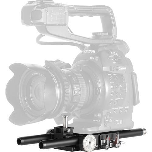 JTZ DP30 Camera Cage Baseplate Rig For Canon Cinema C100 C300 C500 Mark II 2