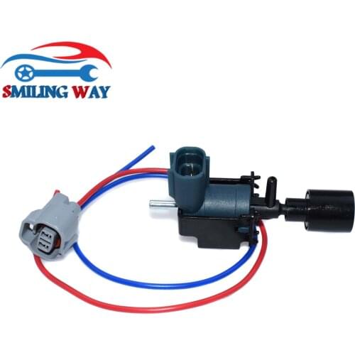 Vapor Canister Purge Solenoid Valve Switch & Connector Plug Pigtail For Toyota Camry Solara RAV4 Celica 90910-12080 90910-12100