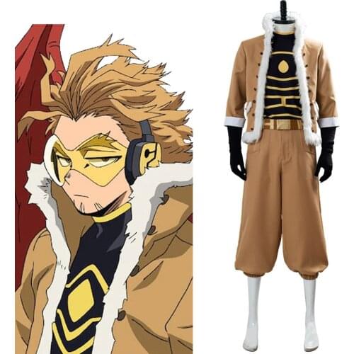 Cosplay My Hero Academia Heros Rising Keigo Takami/Hawks Cosplay Costume Full Suit Uniform Halloween Costumes