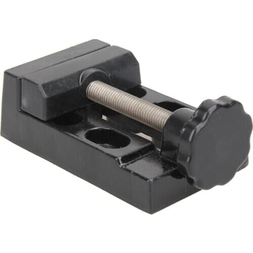 Mini Aluminum Alloy Table Vise Metal Clamp Locksmith Clip DIY Sculpture Craft Carving Tool Parts Metalwork Vise Clamp Vise
