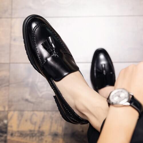 Italian Fashion Elegant Oxford Shoes For Mens Shoes Large Sizes Men Formal Shoes Leather Men Dress Loafers Man Business Shoes