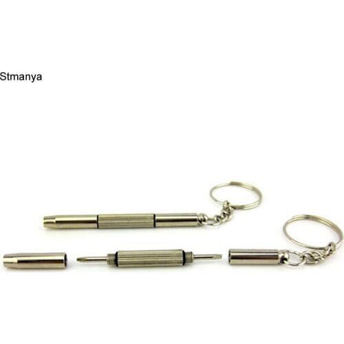 New One PC Tools Key Chain Hot Screwdriver Repair Tool Keychains gift key holder party gift key ring Jewelry