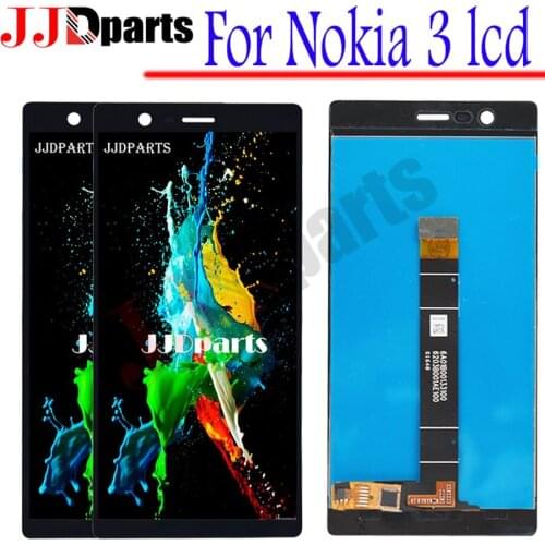 For Nokia 3 LCD Display Touch Screen Digitizer Assembly Repair Replacement Parts + Free Tools For Nokia3 N3 TA-1032 LCDs Screen