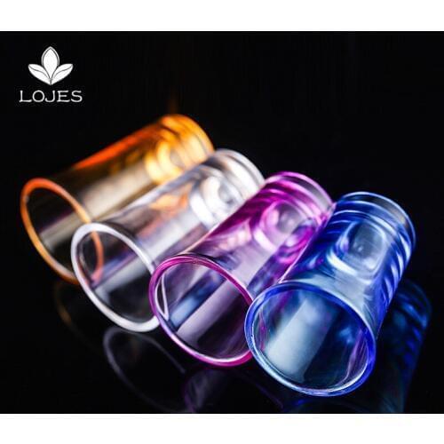 35ml Acrylic Spirit Glass Shot Glass Unbreakable for Beer Whisky Brandy Bar KTV Creative Color Wine glass