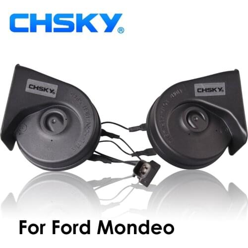 CHSKY Car Horn Snail type Horn For Ford Mondeo 2007 to NOW 12V Loudness 110-129db Auto Horn Long Life Time High Low Klaxon