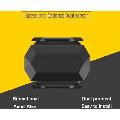 Cadence Bluetooth ANT+ dual-mode sensor road bike speed sensor computer speedometer cadence adapted for iGPSPORT bryton Zwift