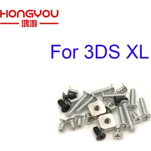 For 3DS LL Full Set Screw Sets Replacement for Nintendo 3DS XL