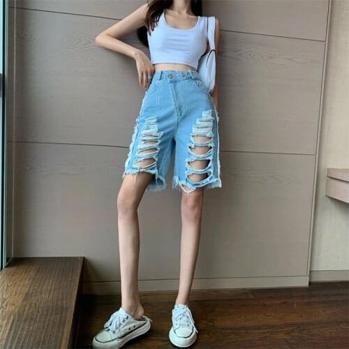 Giyu Womens Short Jeans