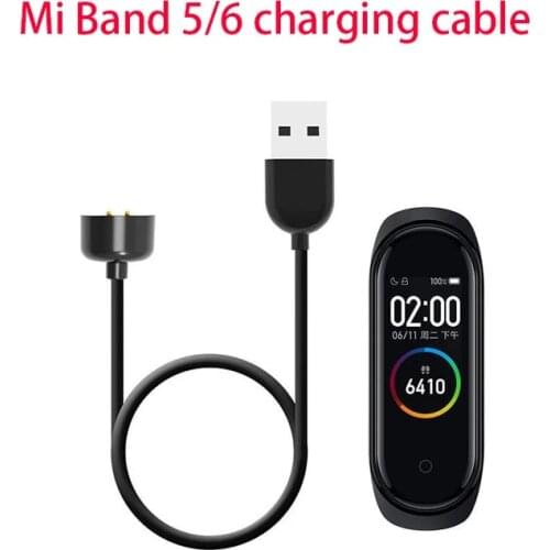 Charger Adapter Wire For Xiaomi Mi Band 6/5 Smart Wristband Bracelet Mi band 6/5 Charging cable Band6/5 USB Charger Cable