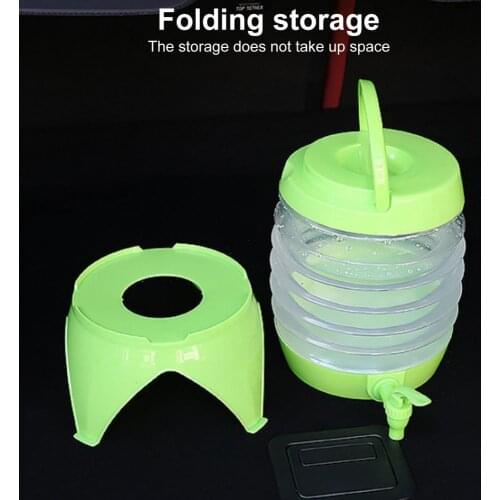 5.5L Camping Water Bottle Portable Travel Folding Water Cup For Vehicle Backup, Outdoor Camping, Adventure Sports, Hiking, Climb