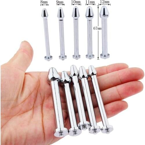 Metal Urethral Sounding Electro Shock Dilator Penis Urethral Plug Catheter Urethra Stimulator Male Mastuburator Sex Toys For Men