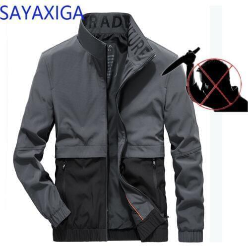 Self Defense Anti Cut Clothing Knife stab proof Jacket Stealth Cut Resistant Coat Security Soft Cutfree stabfree outfit tops 4XL
