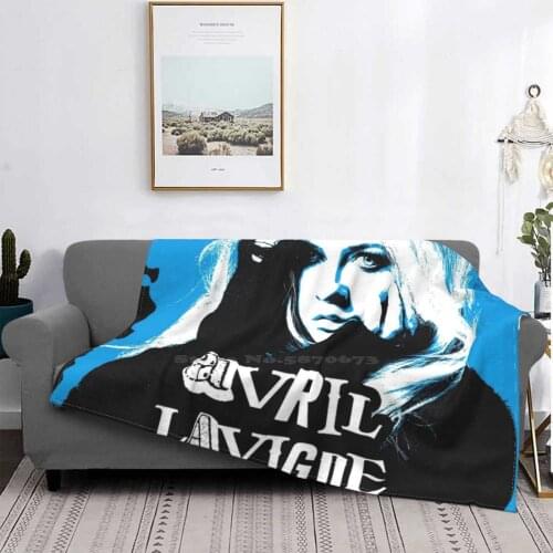Oneav Show Avril American Tour 2020 Top Quality Comfortable Bed Sofa Soft Blanket Live Lavigne 2021 2022 2023 World Europe
