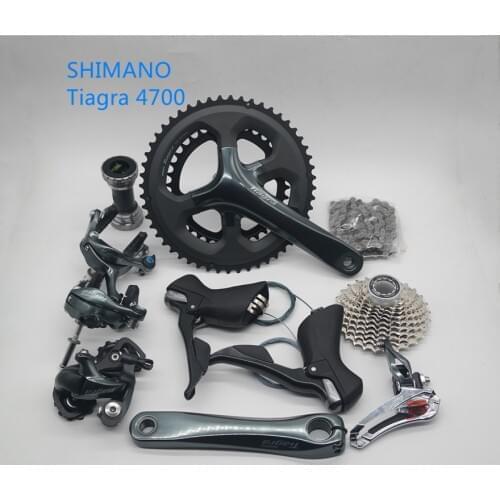 SHIMANO Tiagra Groupset 4700 Derailleurs ROAD Bicycle 2x10 Speed 50-34 52-36T 20s derailleur kit