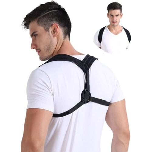 Dropshipping--Brace Support Belt Adjustable Back Posture Corrector Clavicle Spine Back Shoulder Lumbar Posture Correction