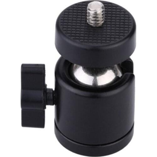 Q29 Mini Tripod Head Ballhead Tripod Ball Head 360 degrees built-in for canon nikon Camera Camcorder Light Bracket Swivel