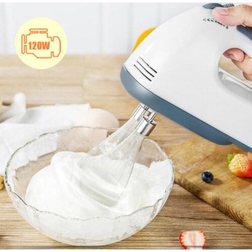 7 Speeds 120W Hand Mini Electric Food Mixer Hand Dough Egg Beater Hand Mixer For Kitchen 220V Only Cooking Tools