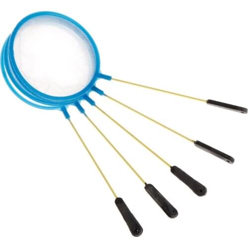 5 Pcs/set Fish Net Artemia Filter Shrimp Mini Portable Fishing Fish Tank Aquarium Dense Mesh Small Pore Tool