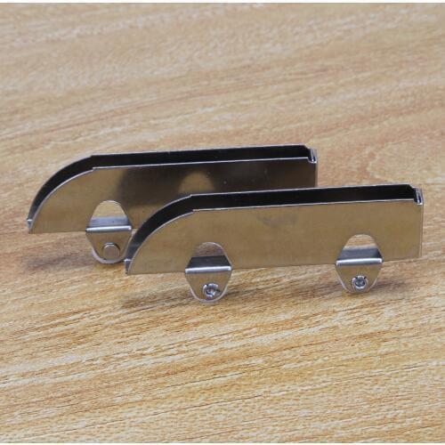 2/4/6/8/10 Pcs Silver Pulley 60x23x6.5mm Pulley for Glass Cabinet Sliding Door Roller Clamp Steel Wheel Pulley Track