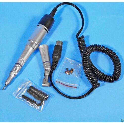 Dental Electric Motor Straight Contra Angle Handpiece for Marathon Micromotor A
