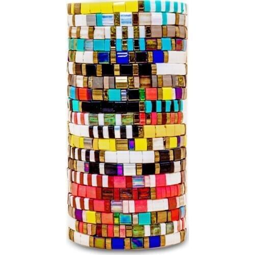 Luokey Vintage Friendship Bracelets For Women Adjustable Miyuki Beaded Bohemian Charm Bracelets Jewelry Pulseras Mujer 2020 Gift