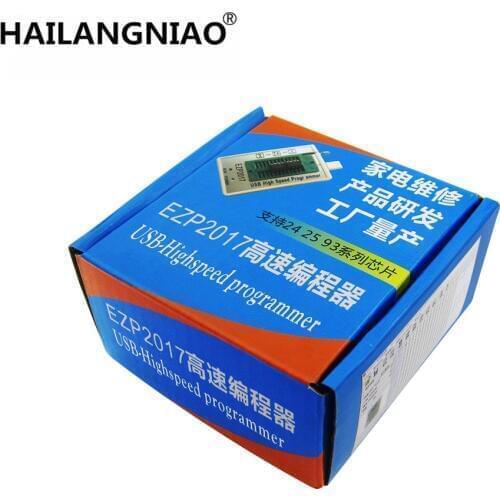 1LOT EZP2017 High-speed USB SPI Programmer Support24 25 93 EEPROM 25 Flash BIOS Chip in stead of EZP2010 EZP2013 EZP2014