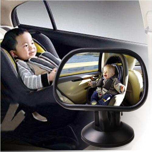 Car Interior Rearview Mirror Observation Mirror for Children Baby Assisted Mirror Wide Range Vision Anti - aging