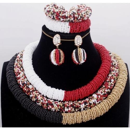 DUDO African Luxury Jewellery set For Women Designer Jewelry Set Brand Bracelet Necklace and Earrings Free Shipping 2019 Fashion