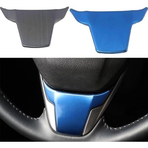 For Honda Crv Cr-V 2017 2018 2019 2020 Car Stick Styling Trim Steering Wheel Cover Wheel Interior Kit Switch Stainless Steel