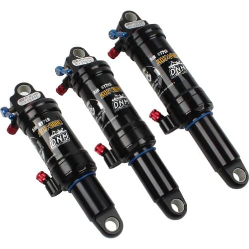 Mountain Bike Air Rear Shock Rebound MTB Shock Absorber Adjustable Damping/Air Pressure Lock Out 165x35mm / 190x50mm / 200x55mm