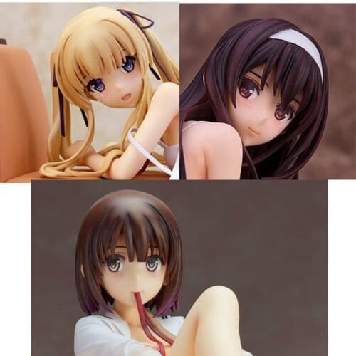 Anime Alphamax HIRO Misaki Kurehito Kato megumi Kasumigaoka utaha Spencer Eriri PVC Action Figure Toy Collectible Doll
