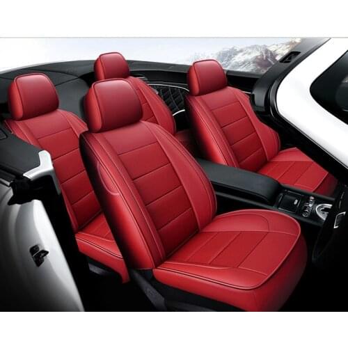 Custom cowhide car seat cover For 7 Seats Fiat Freemont Renault Scenic Mazda 5 CX-9 Chevrolet Captiva accessory car styling