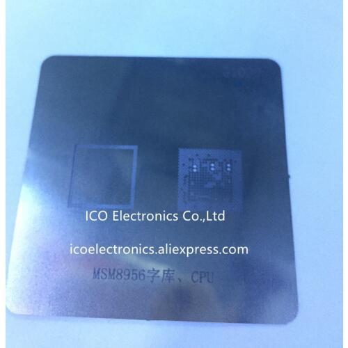 For Hongmi Redmi NOTE 3 MSM8956 CPU BGA Direct Heating Stencil eMMC reballing BGA Stencil Template