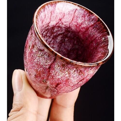 Chinese tea cup Japanese puer oolong Kung Fu teaware small single ceramic teacup colorful 2pcs tea set cups