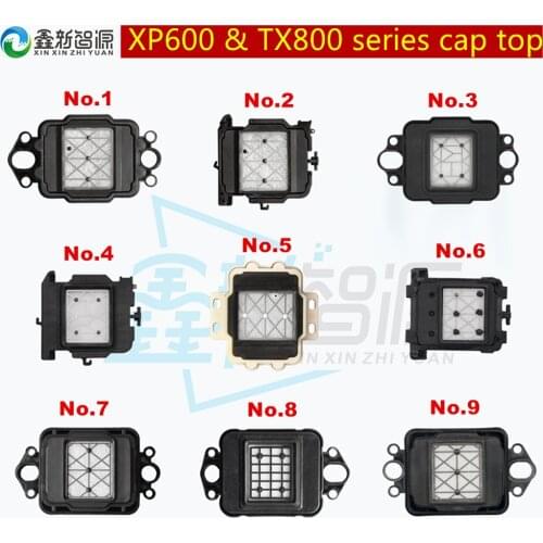 Eco-solvent printer cap-top for Epson XP600 print head Capping Station for epson TX800 XP600 DX10 Printhead cap top