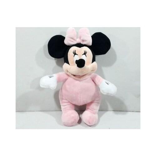 Disney 28CM Cute Baby Minnie Stuffed Doll Plush for Children Toy Kid Gift