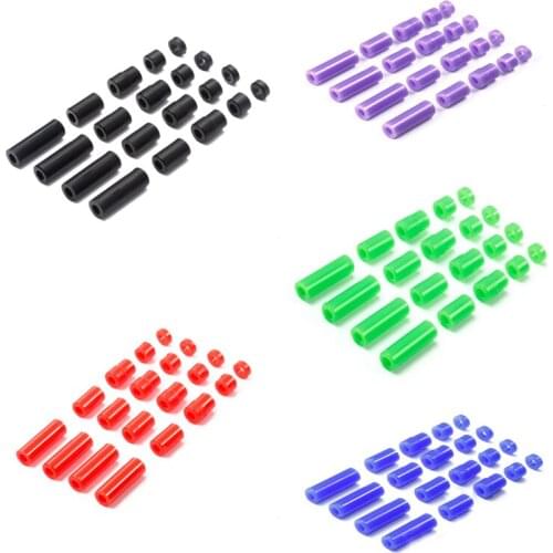 Tamiya Lightweight Plastic Spacer Set 12/6.7/6/3/1.5mm 15506 95496 95536 95443 95368 95400 black/red/blue/yellow/green/purple