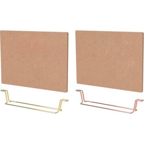 Natural Message Cork Board Environmentally Memo Pinboard Bulletin Notice Display Supply Photo Wall Home Decor