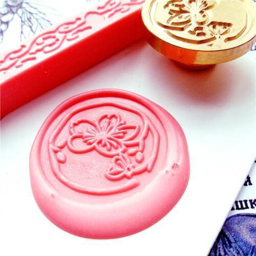Sakura Wax Seal Stamp/ cherry blossom sealing stamp wax seal stamp