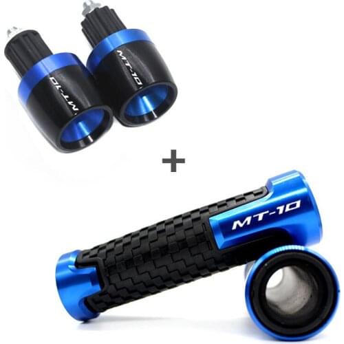 For Yamaha MT-10 MT10 MT 10 FZ10 FZ 10 FZ-10 2016-2021 2020 2019 2018 2017 Motorcycle Handlebar Grips Handle Bar Cap End Plugs
