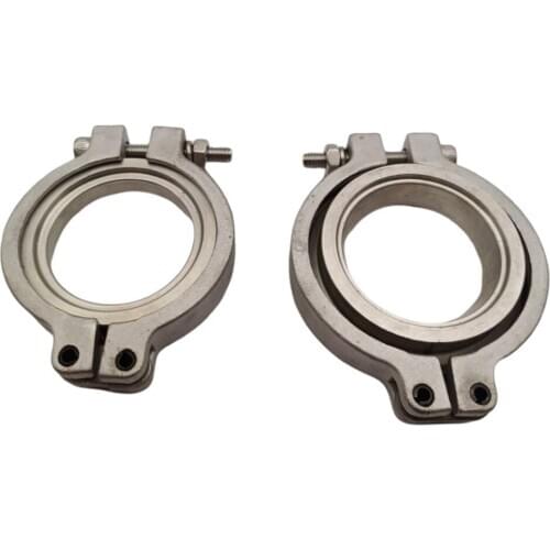 Universal For TiAL 44mm Wastegate V-Band Clamp Set Kit with Screws Nuts&Seal