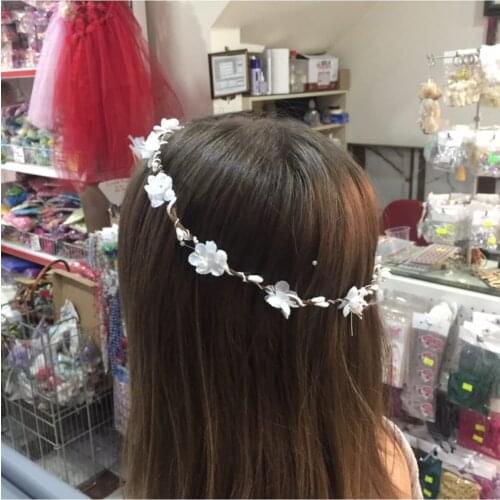 StoreBeyaz Pearl Rose Bridesmaid Crown 1 Pcs henna хна для бровей henna powder плетка